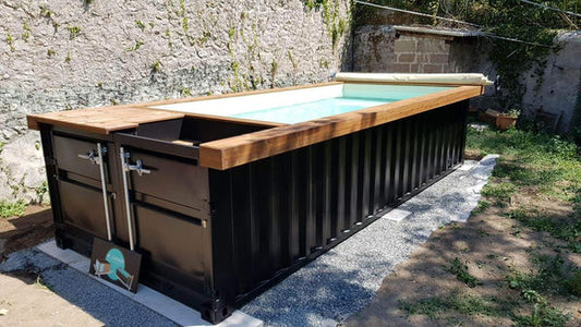 20-Fuß-Poolcontainer